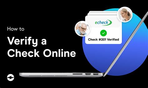 Can you verify checks online?