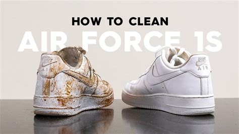 Can you wash Nike Air Force 1?