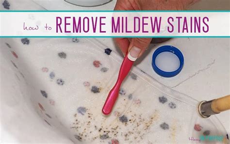 Can you wash mildew out of colored clothes?