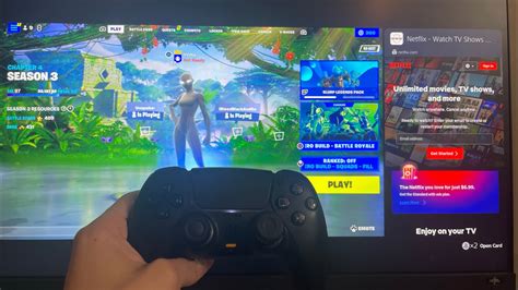 Can you watch Netflix while playing games on PS5?