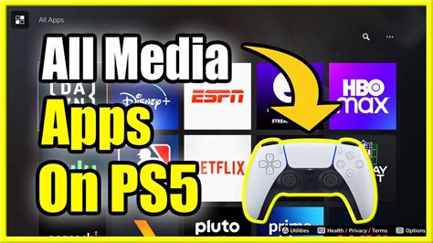 Can you watch TV apps on PS5?