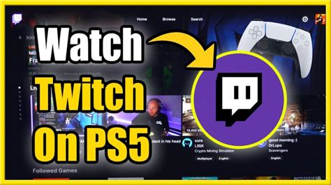 Can you watch Twitch on PS5?