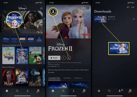 Can you watch downloaded Disney Plus movies on a plane?