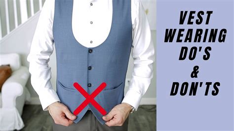 Can you wear a vest without a coat?