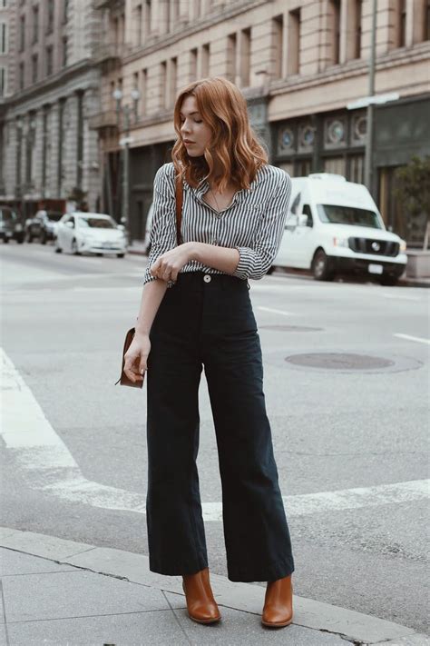 Can you wear flats with wide leg cropped pants?