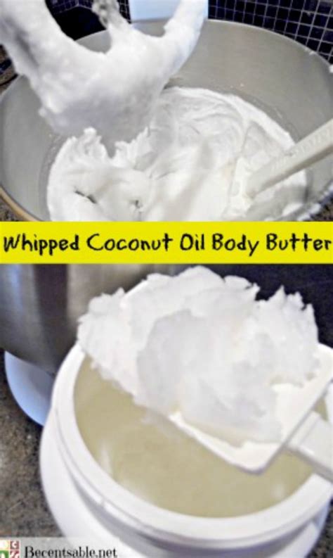 Can you whip coconut oil into lotion?