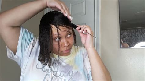 Can you wrap wet hair?