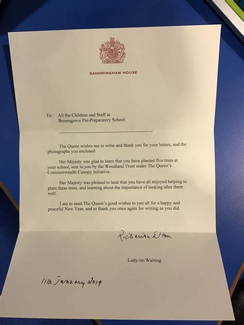 Can you write letters to the royal family?