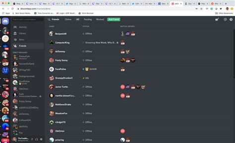 Can your friends on Discord see your other friends?