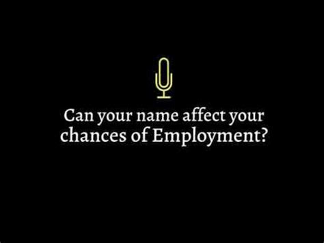 Can your name affect your career?