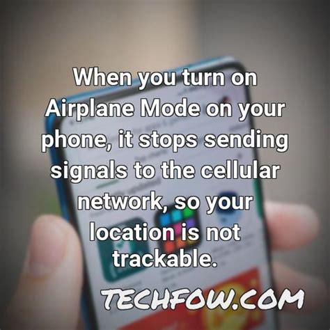 Can your phone be tracked if it is in airplane mode?
