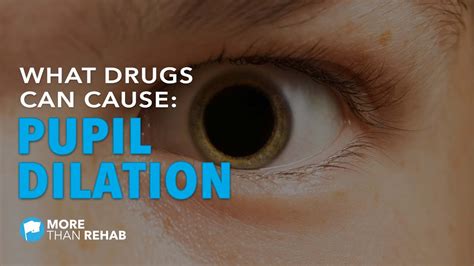 Can your pupils be big without drugs?