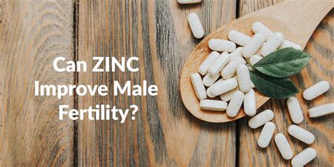 Can zinc boost sperm?