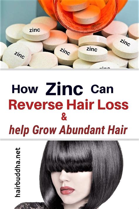 Can zinc thicken hair?
