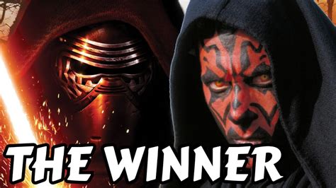 Could Darth Maul beat Kylo Ren?