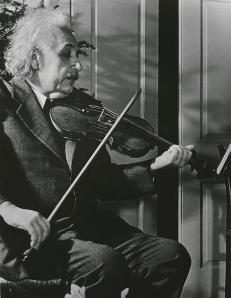 Could Einstein play the violin?