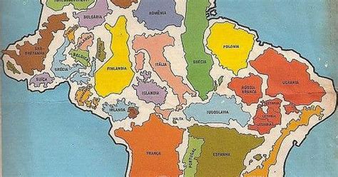 Could Europe fit in Brazil?