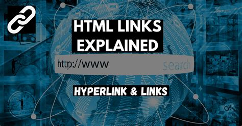 Could a hyperlink be an image or text?