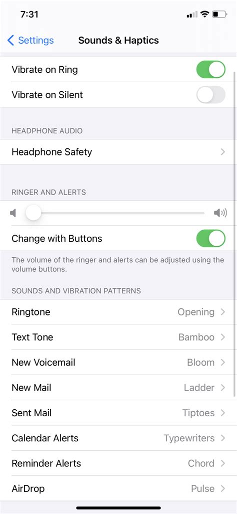 Did Apple change the default ringtone?