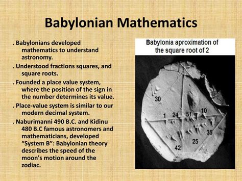 Did Babylon invent math?
