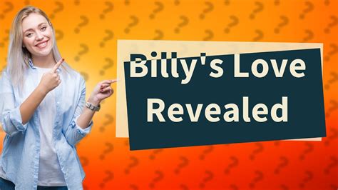 Did Billy really love Daisy?