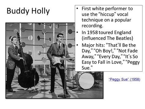 Did Buddy Holly use vocal hiccups?