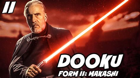 Did Count Dooku use Makashi?