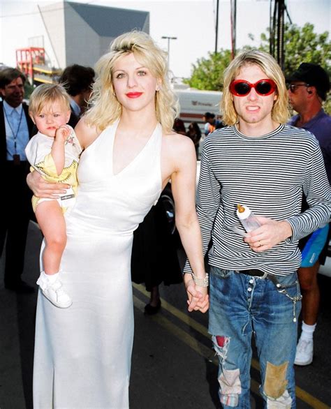 Did Courtney and Kurt have a baby?