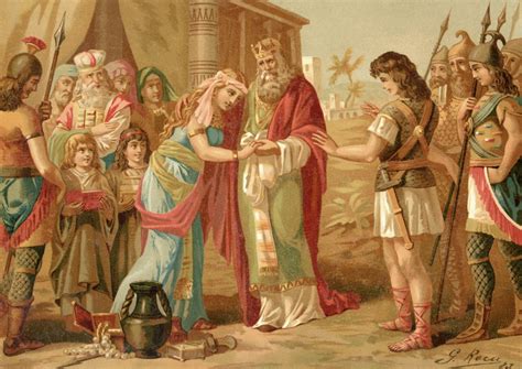 Did David marry Saul's daughter?