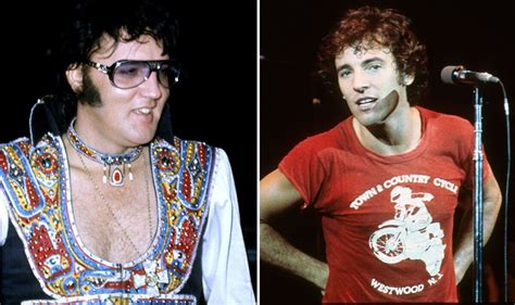 Did Elvis and Bruce Springsteen ever meet?