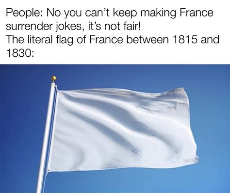 Did France ever have a white flag?