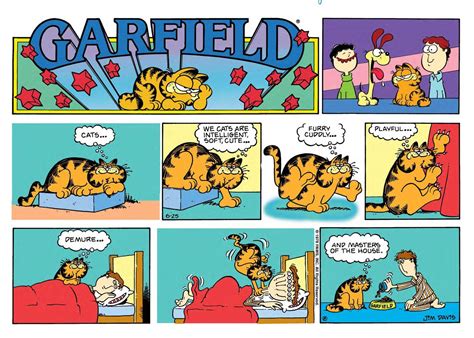Did Garfield have a job?