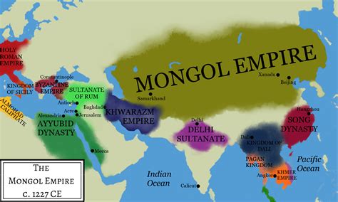 Did Genghis Khan lead the Ottoman Empire?