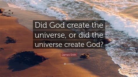 Did God create the universe?