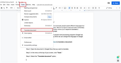 Did Google change Google Docs?