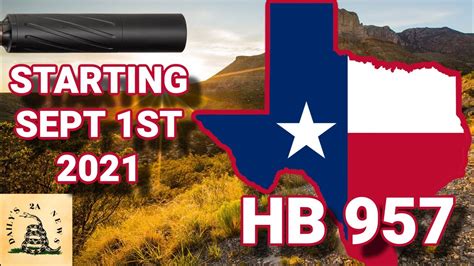 Did HB 957 pass in Texas?
