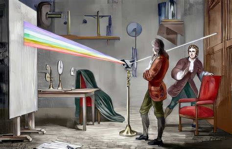 Did Isaac Newton use a prism?