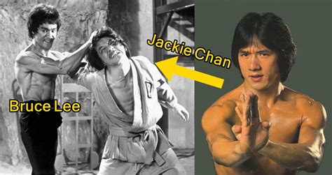 Did Jackie Chan know Bruce Lee?