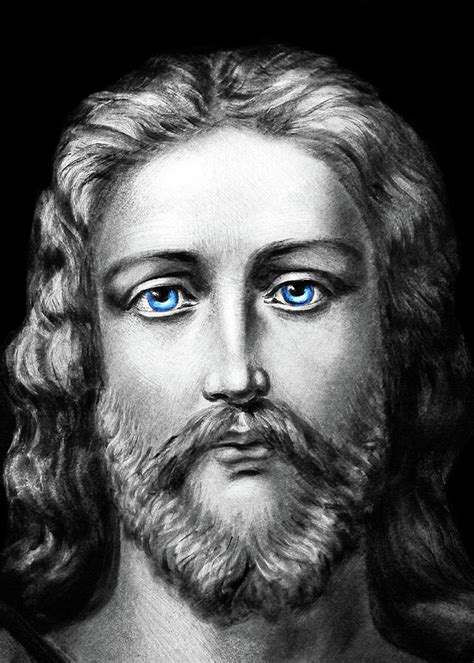 Did Jesus have blue eyes?