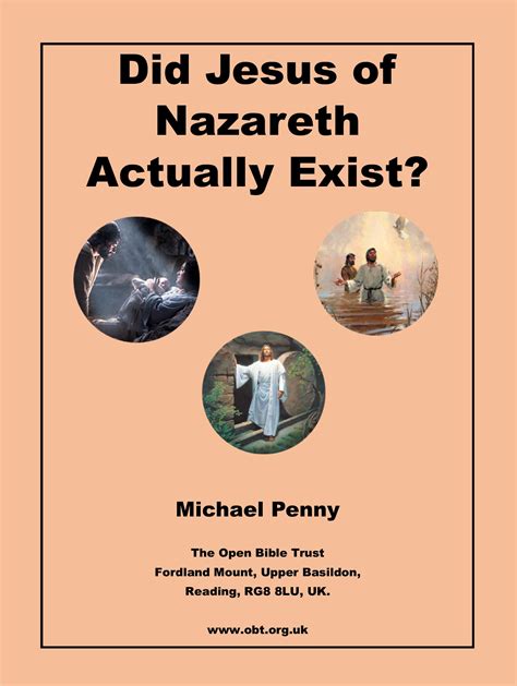 Did Jesus of Nazareth really live?