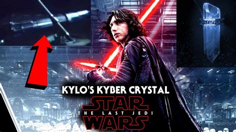 Did KYLO Ren bleed his kyber crystal?