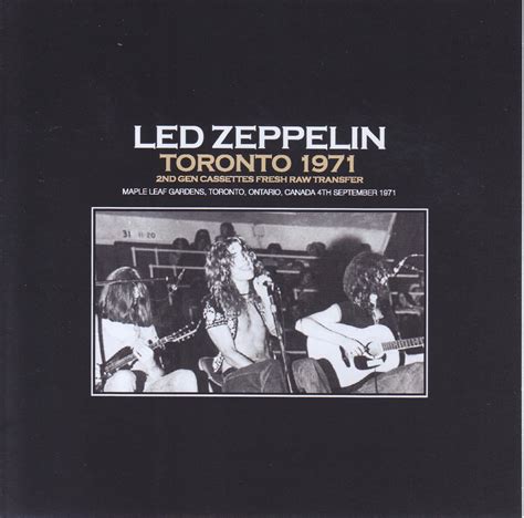 Did Led Zeppelin play in Toronto?
