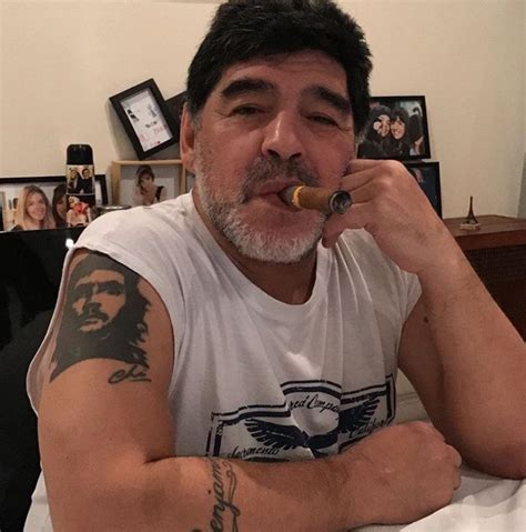 Did Maradona have tattoos?