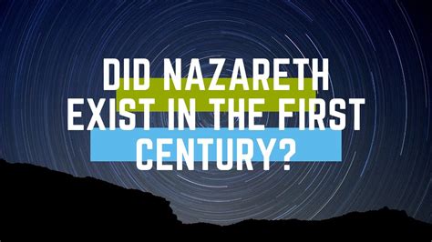 Did Nazareth exist?