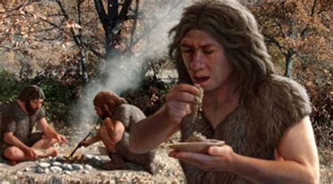Did Neanderthal eat cooked meat?