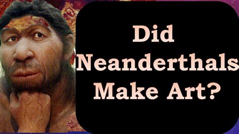 Did Neanderthals make art?