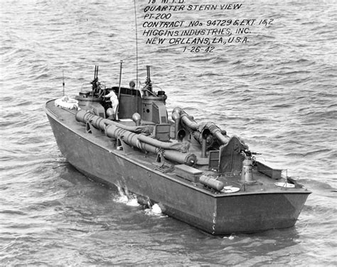 Did PT boats have radar?