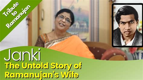 Did Ramanujan meet his wife?