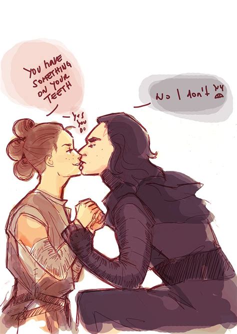 Did Rey and Kylo kiss?