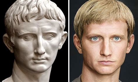 Did Romans have blue eyes?